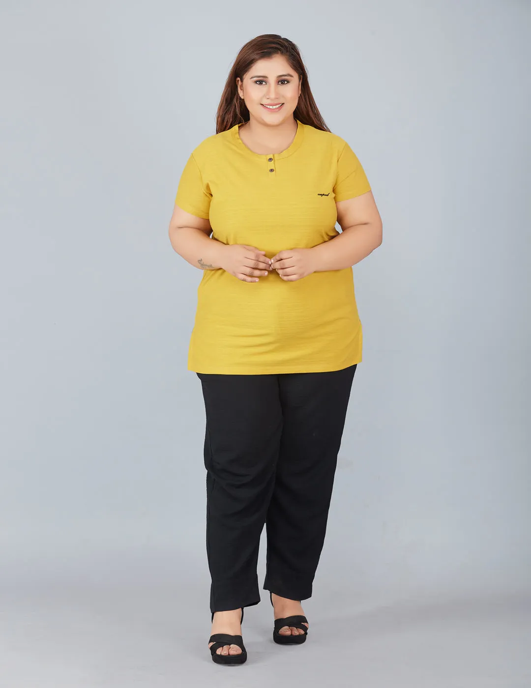 Plus Size Cotton T-shirts For Summer - Mango