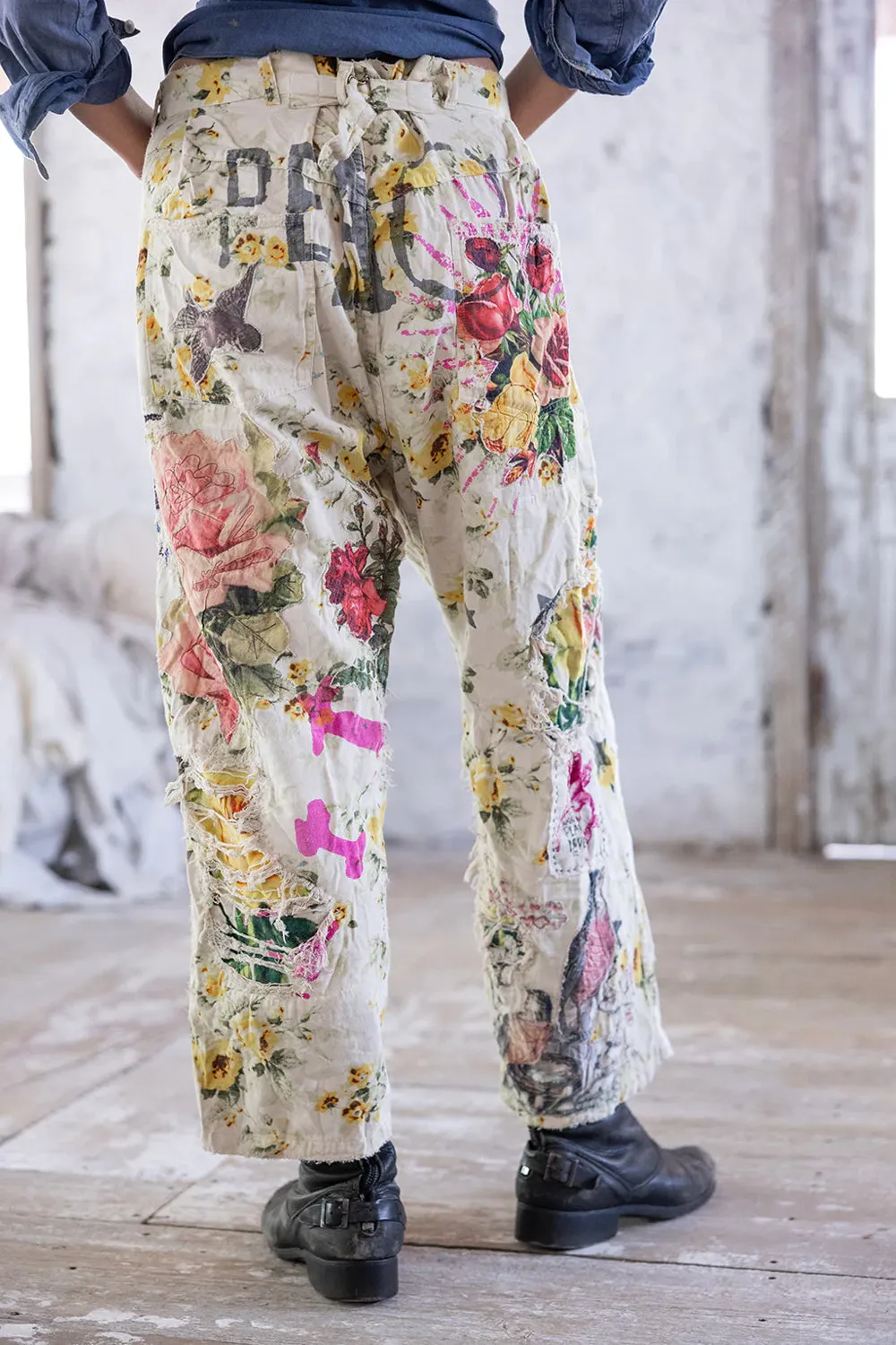 **PRE-ORDER** MAGNOLIA PEARL MINER PANTS 427 FLORERES