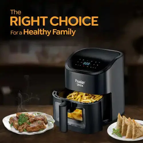 Prestige Crysta Electric Digital Air Fryer 4.5 L