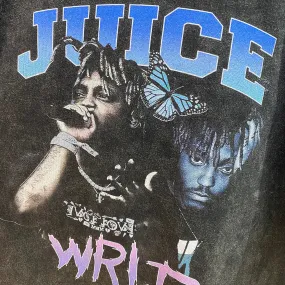 "JUICE WRLD" AMERICAN VINTAGE DISTRESSED TEE