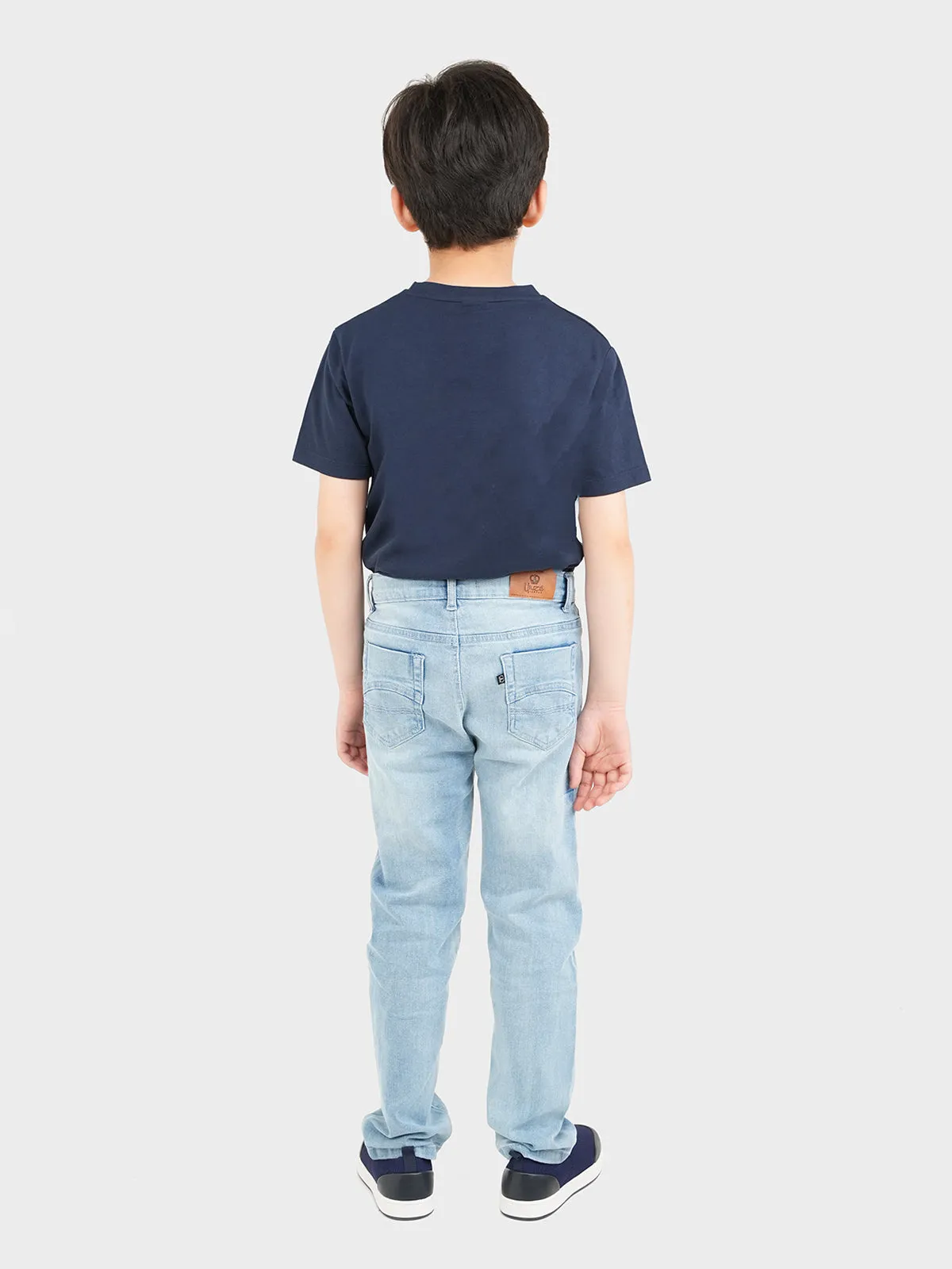 "TETHYS" Casual Regular Fit Denim Pants