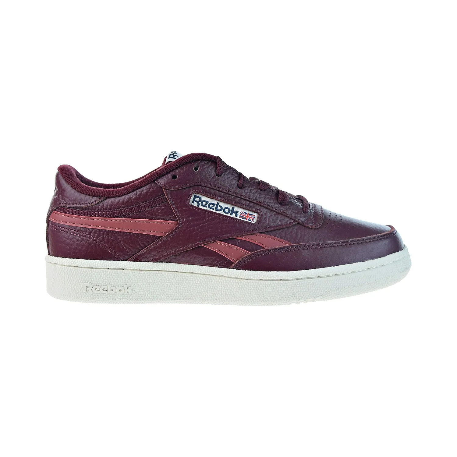 Reebok Club C Revenge Plus Men's Shoes Maroon-Rose-Blue-Chalk