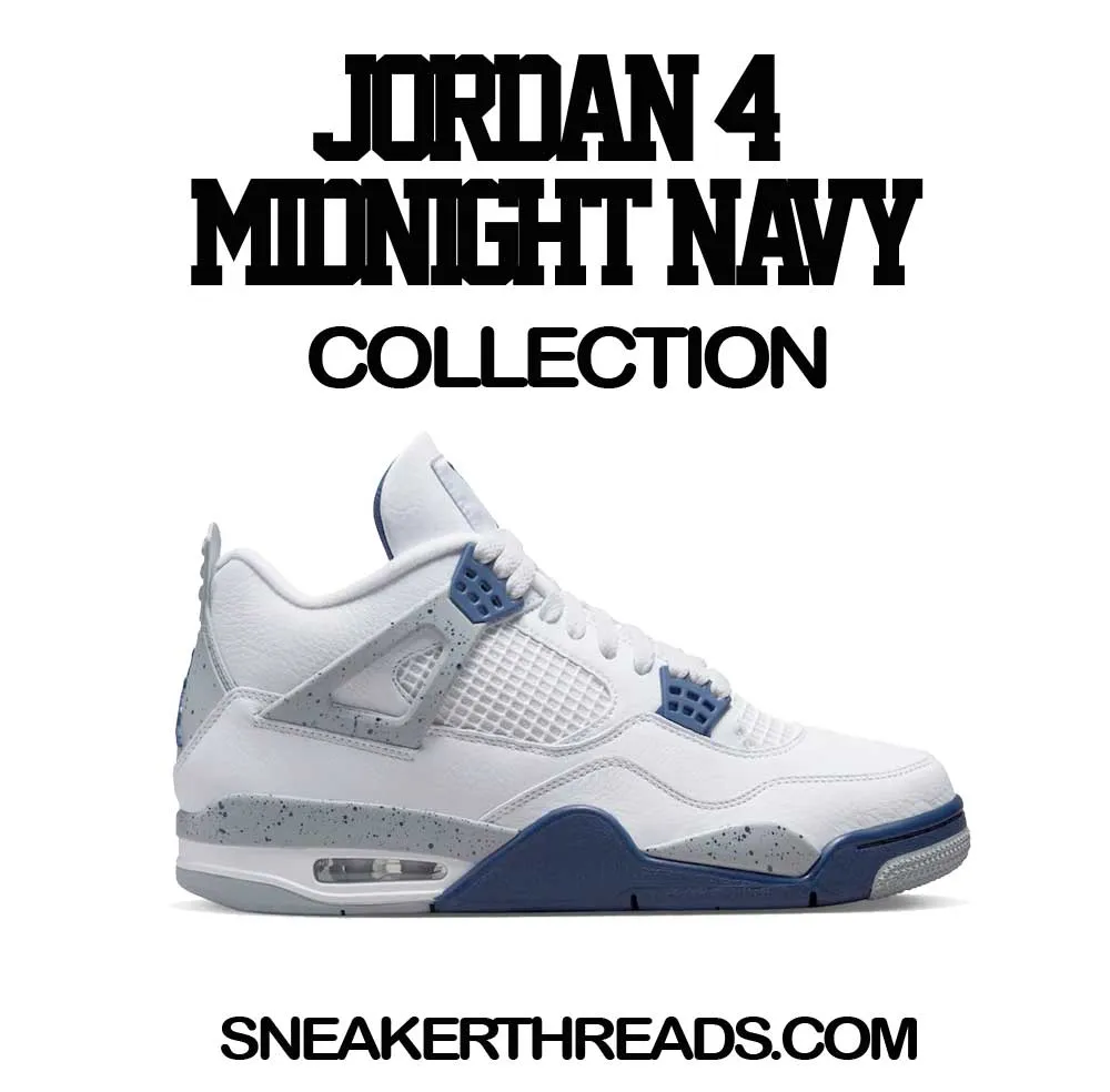 Retro 4 Midnight Navy Fly Kicks Shirt