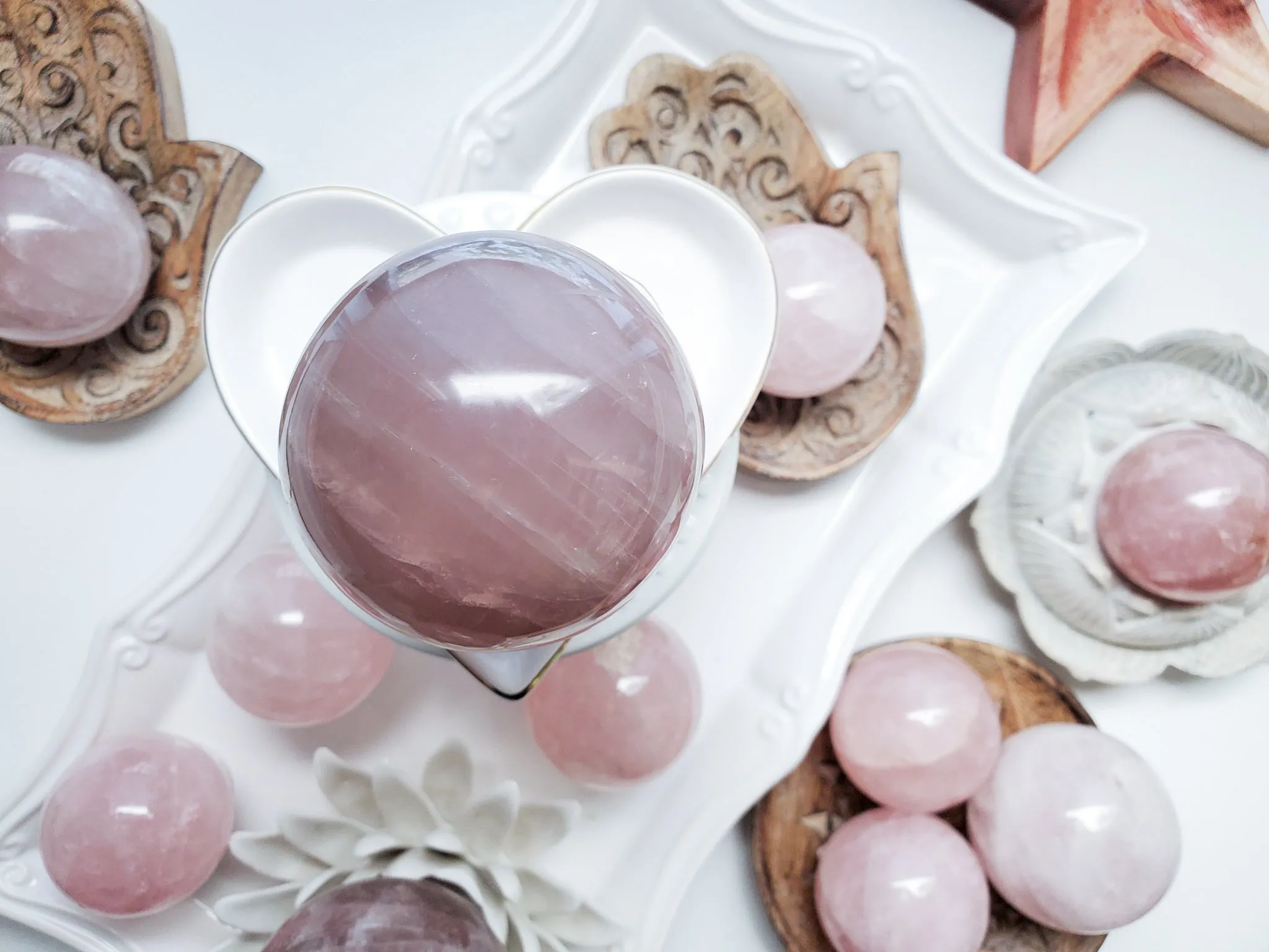 Rose Quartz Sphere