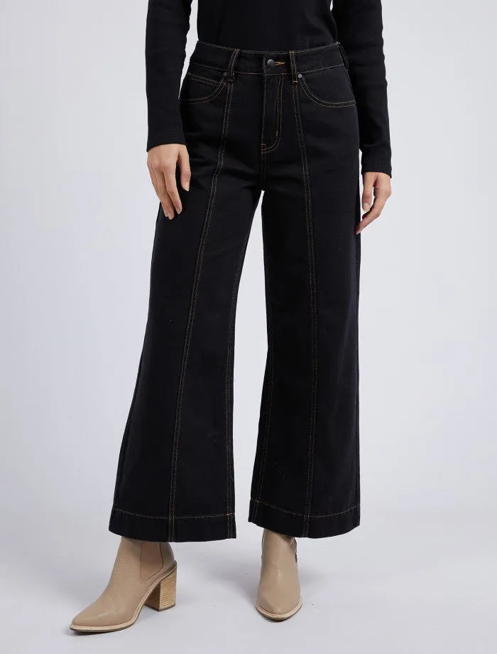 Royal Wide Leg Jean (Black)