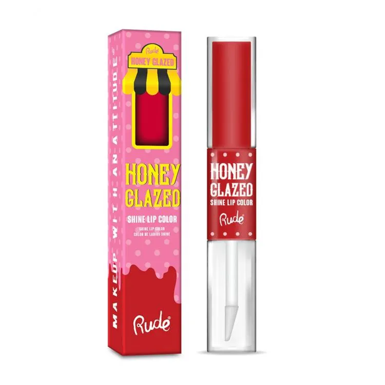 RUDE Honey Glazed Shine Labial Líquido