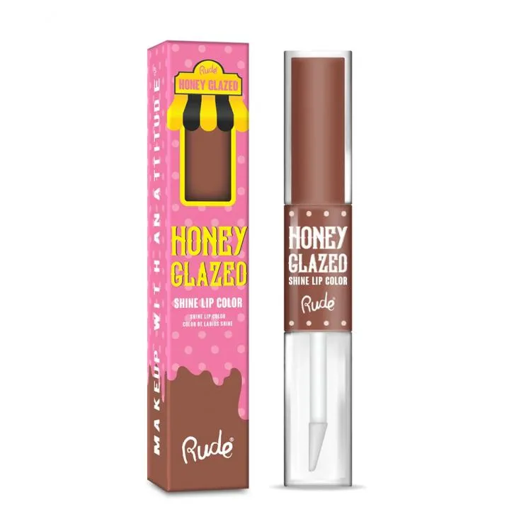 RUDE Honey Glazed Shine Labial Líquido