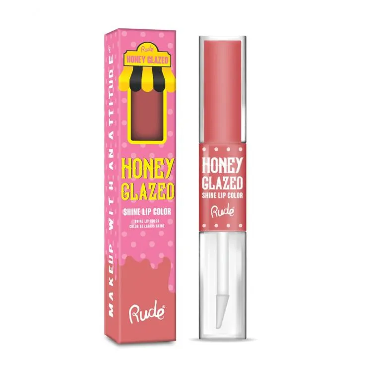 RUDE Honey Glazed Shine Labial Líquido