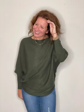 Ryu Top in Olive