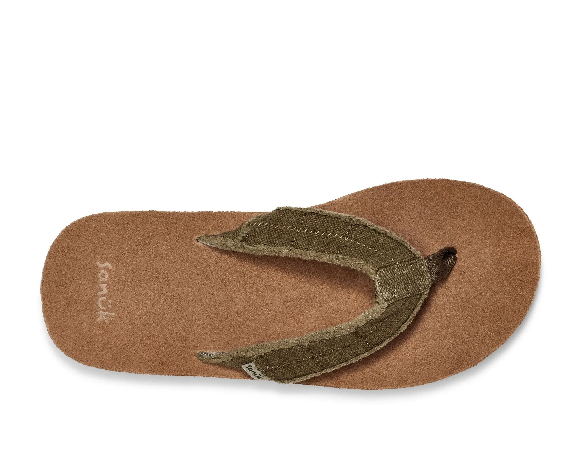 Sanuk Fraid Not ST 1116736 (Dark Olive)