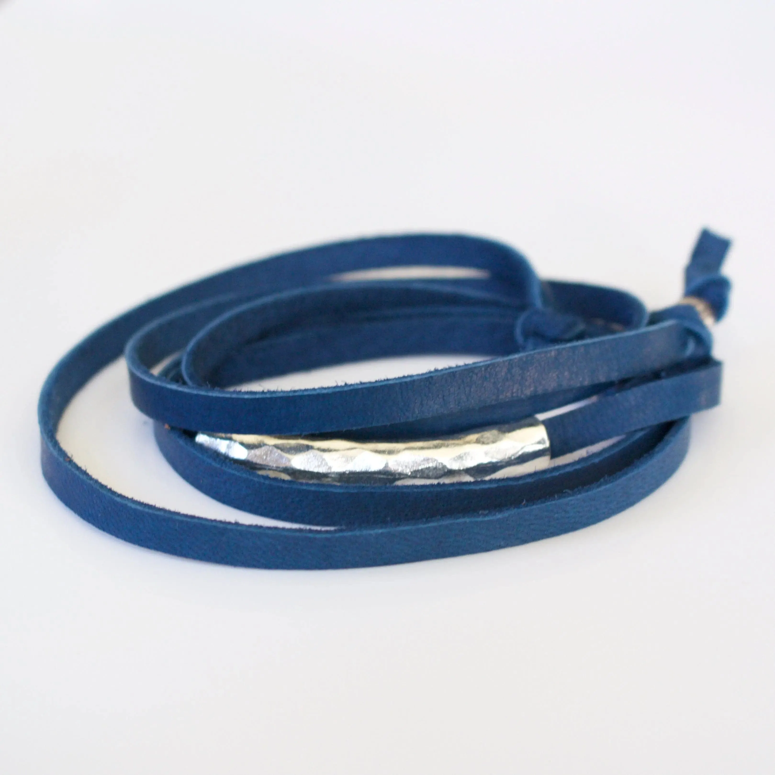 Shae Soft Leather Wrap Bracelet