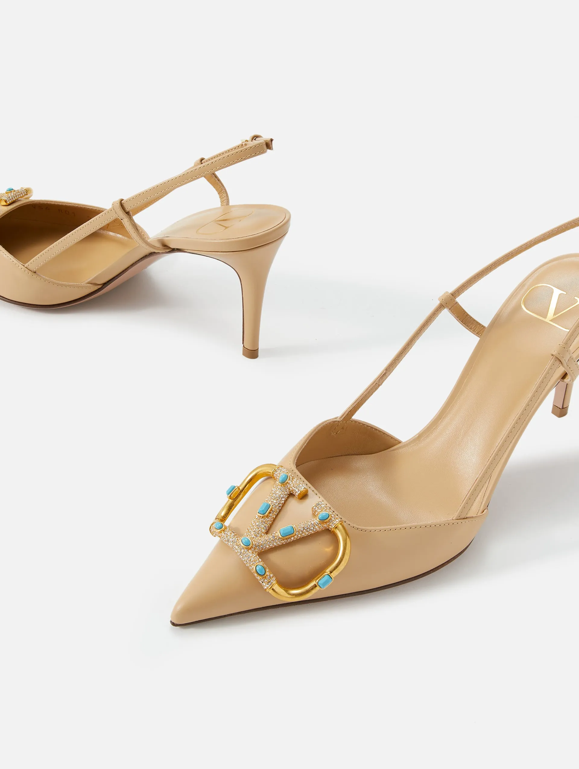 Signature V Logo Slingback