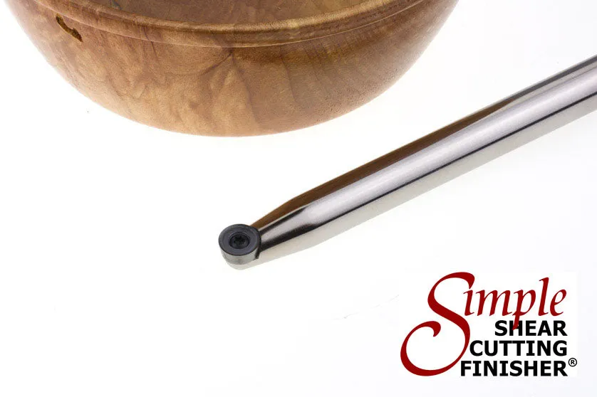 Simple Shear Cutting Finisher - 16 unhandled carbide woodturning lathe tool