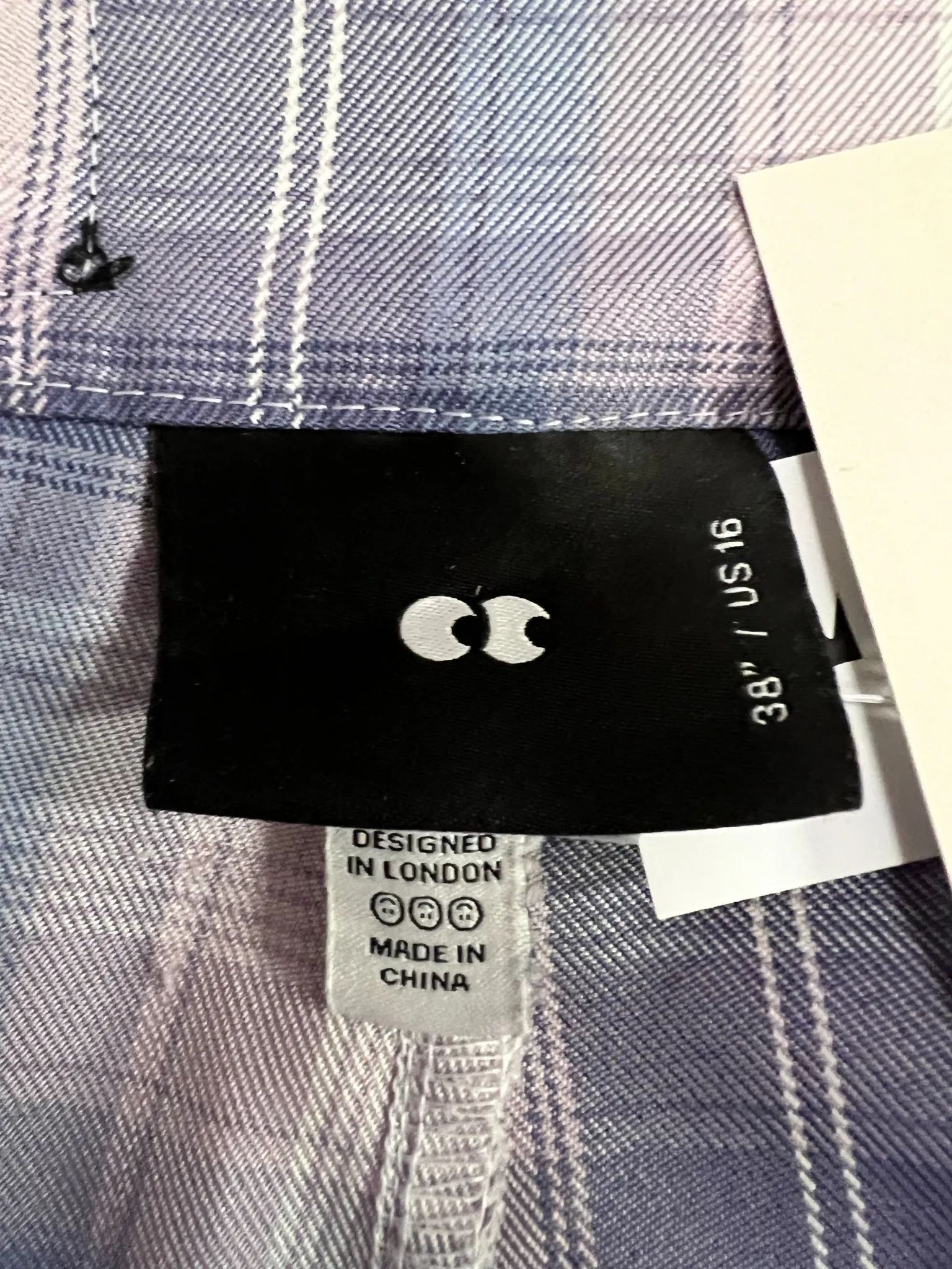 Size 16 - Lazy Oaf Mauve Plaid Pants