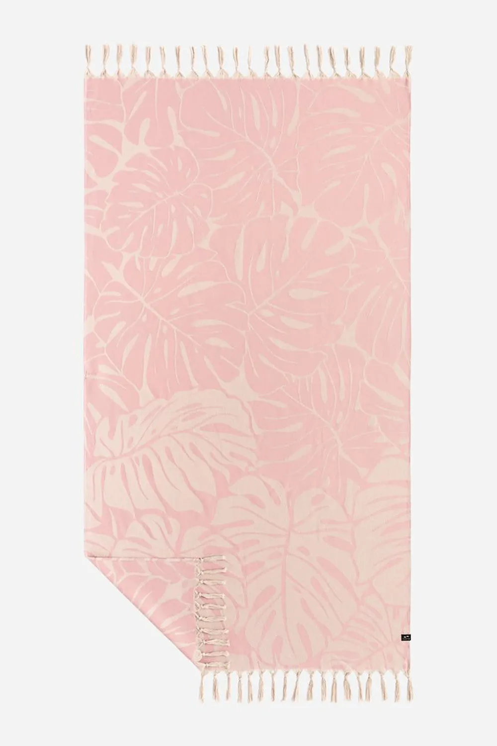 Slowtide Turkish Beach Towel in Tarovine Rose