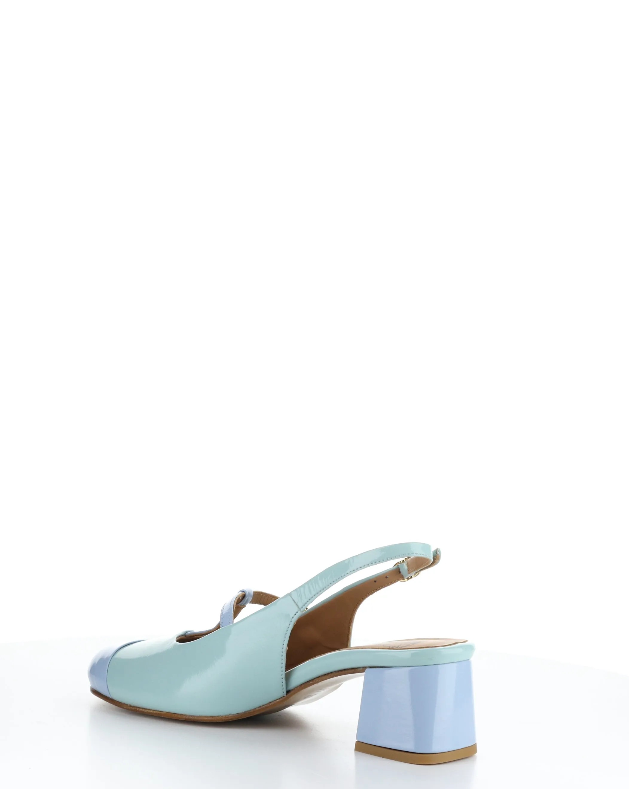 SOLN083FLY 000 SKY BLUE/SPEARMINT Round Toe Shoes