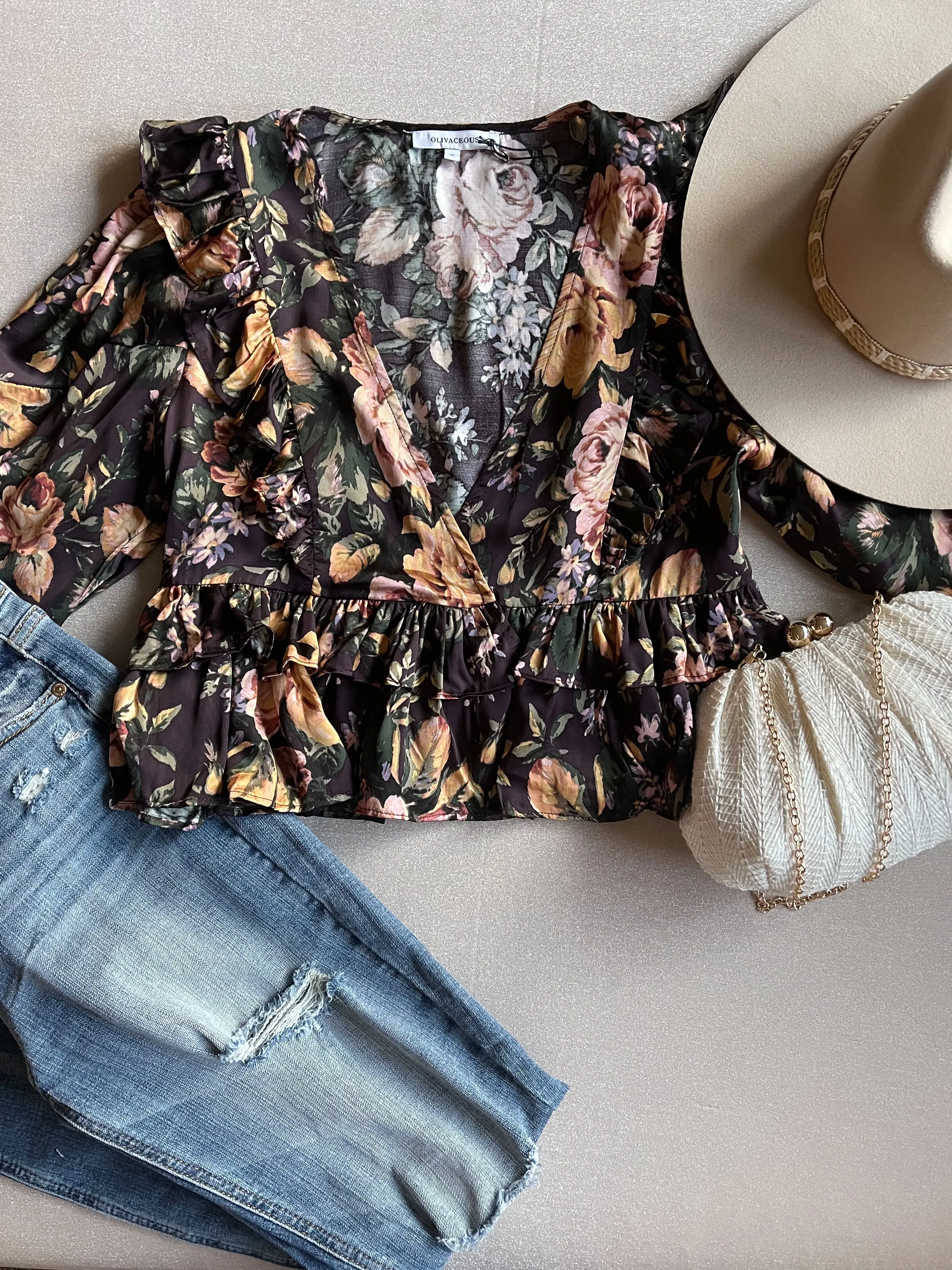 Stevie Floral Top