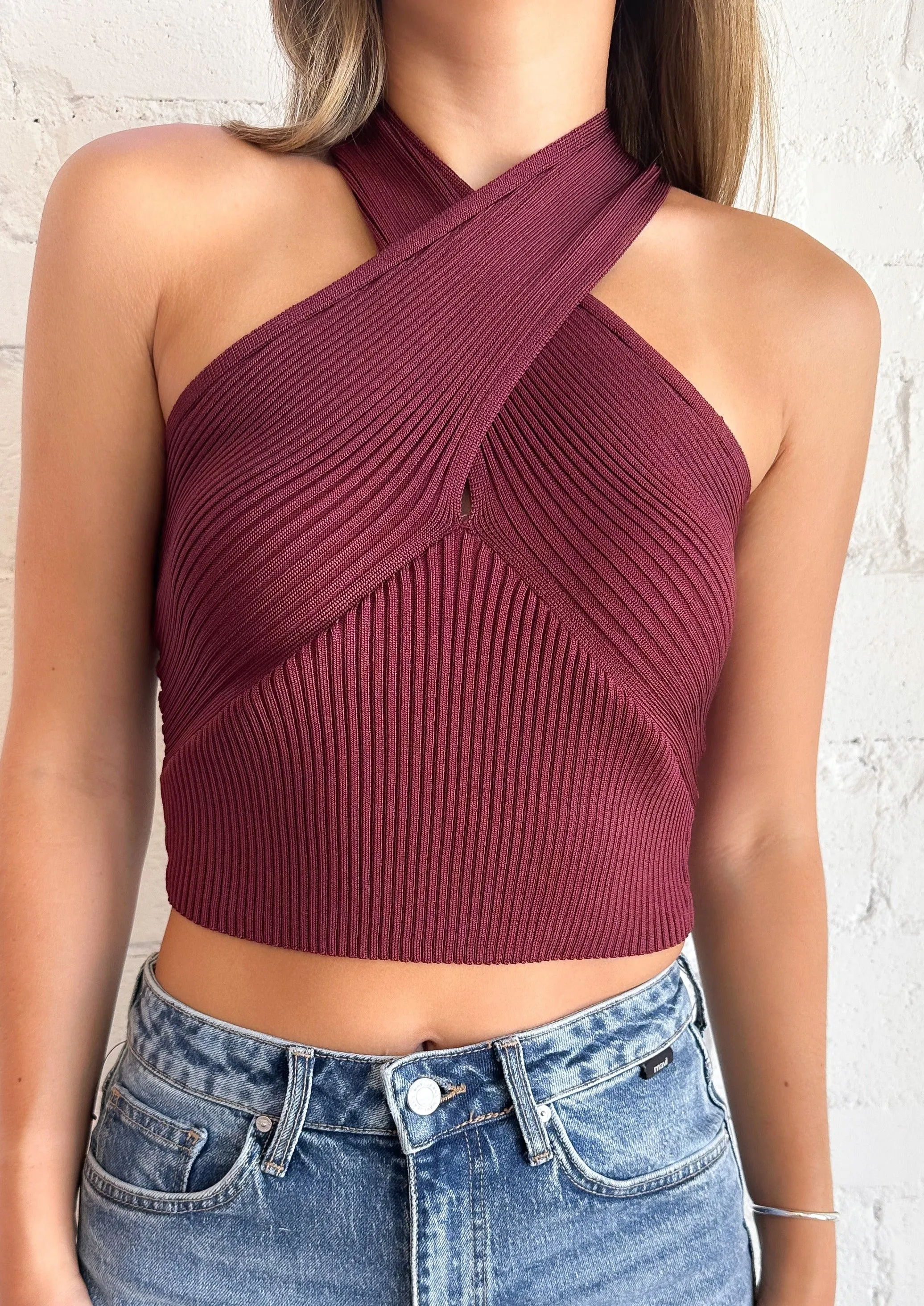 Strawberry Fields Knit Top