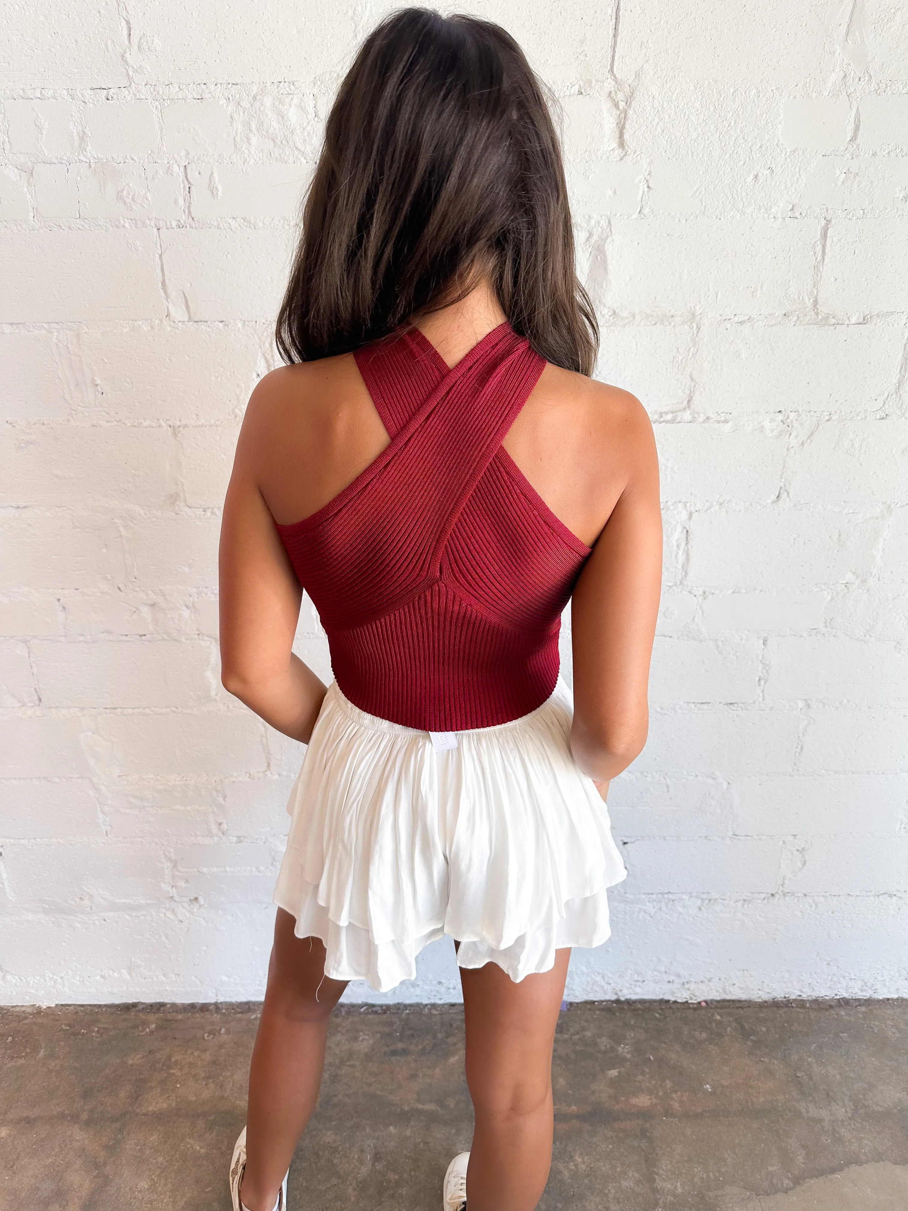 Strawberry Fields Knit Top