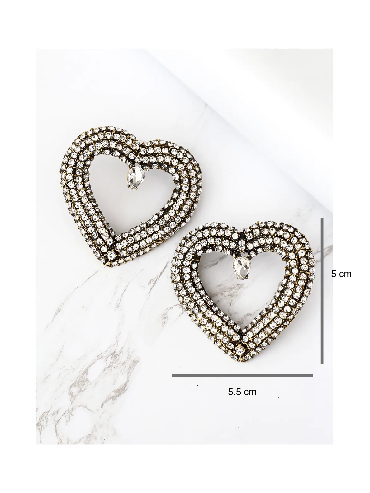 Studded Hearts