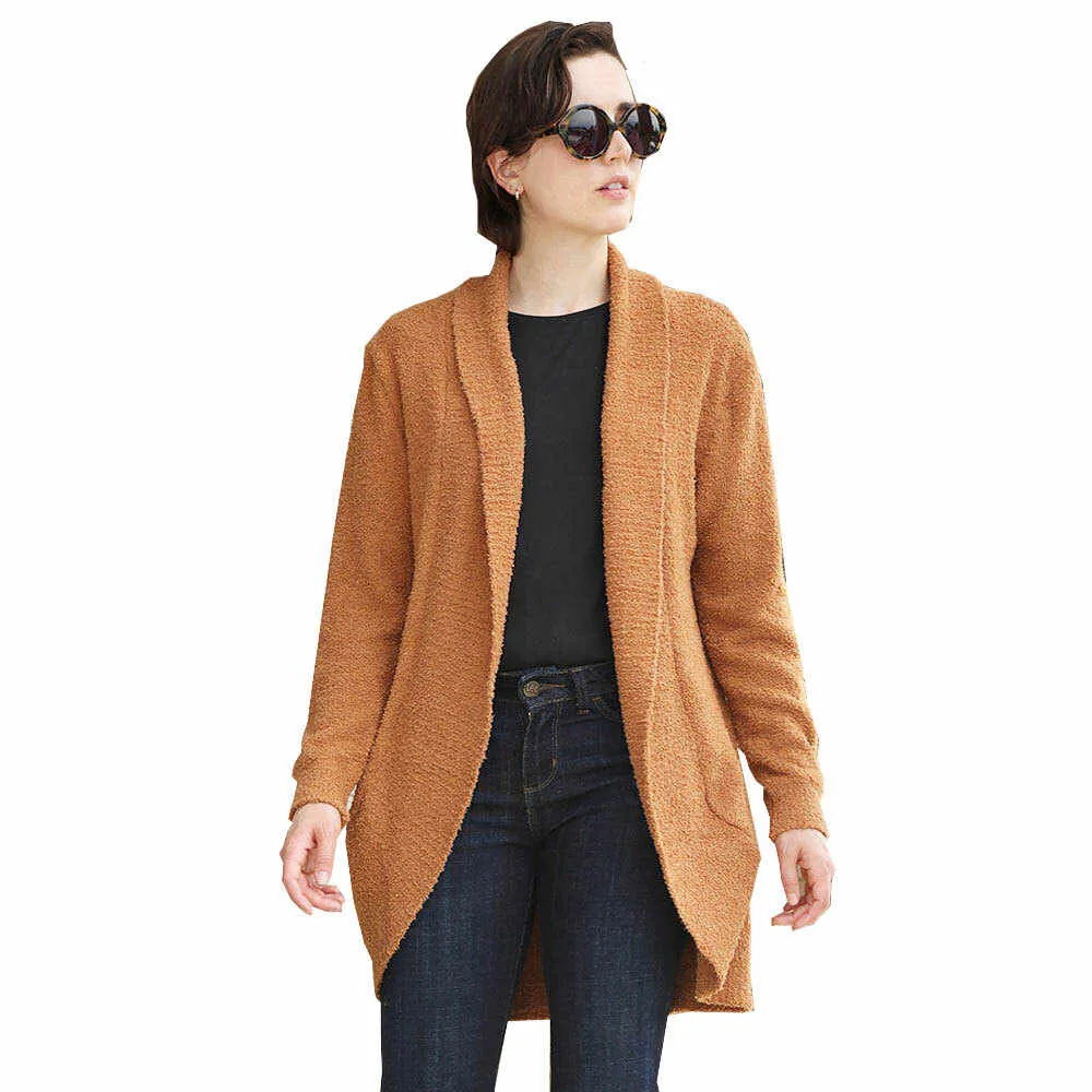 Super Soft Solid Open Cardigans