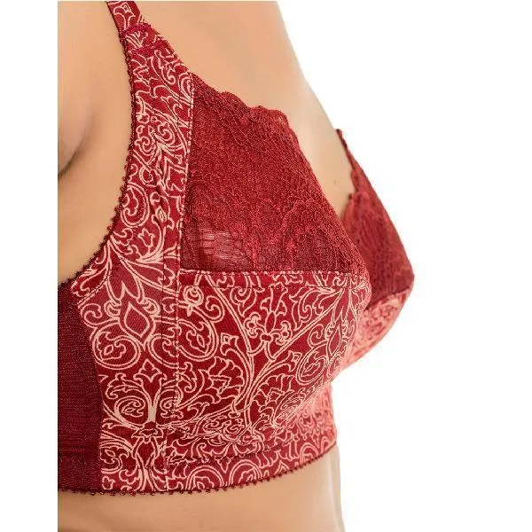 Super Support Comfy Minimizer Nonpadded Bra