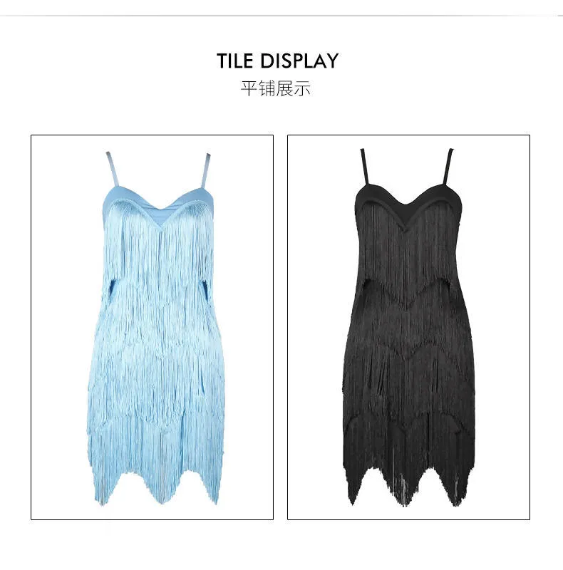 Tantalizing Tassels Dress | W22A190