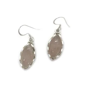 Tapi Rose Quartz Bohemian Earrings