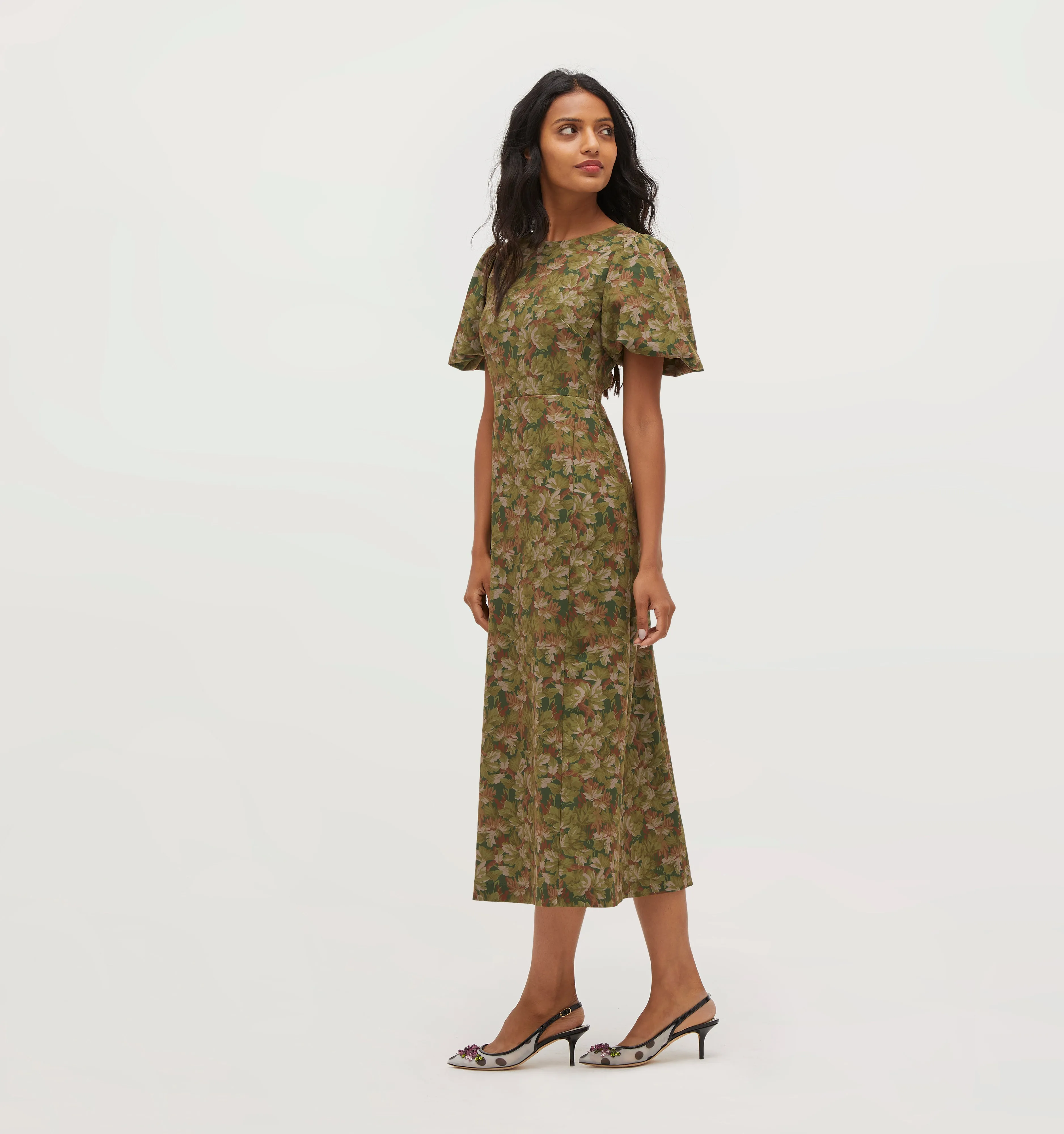 The Constance Dress - Foliage