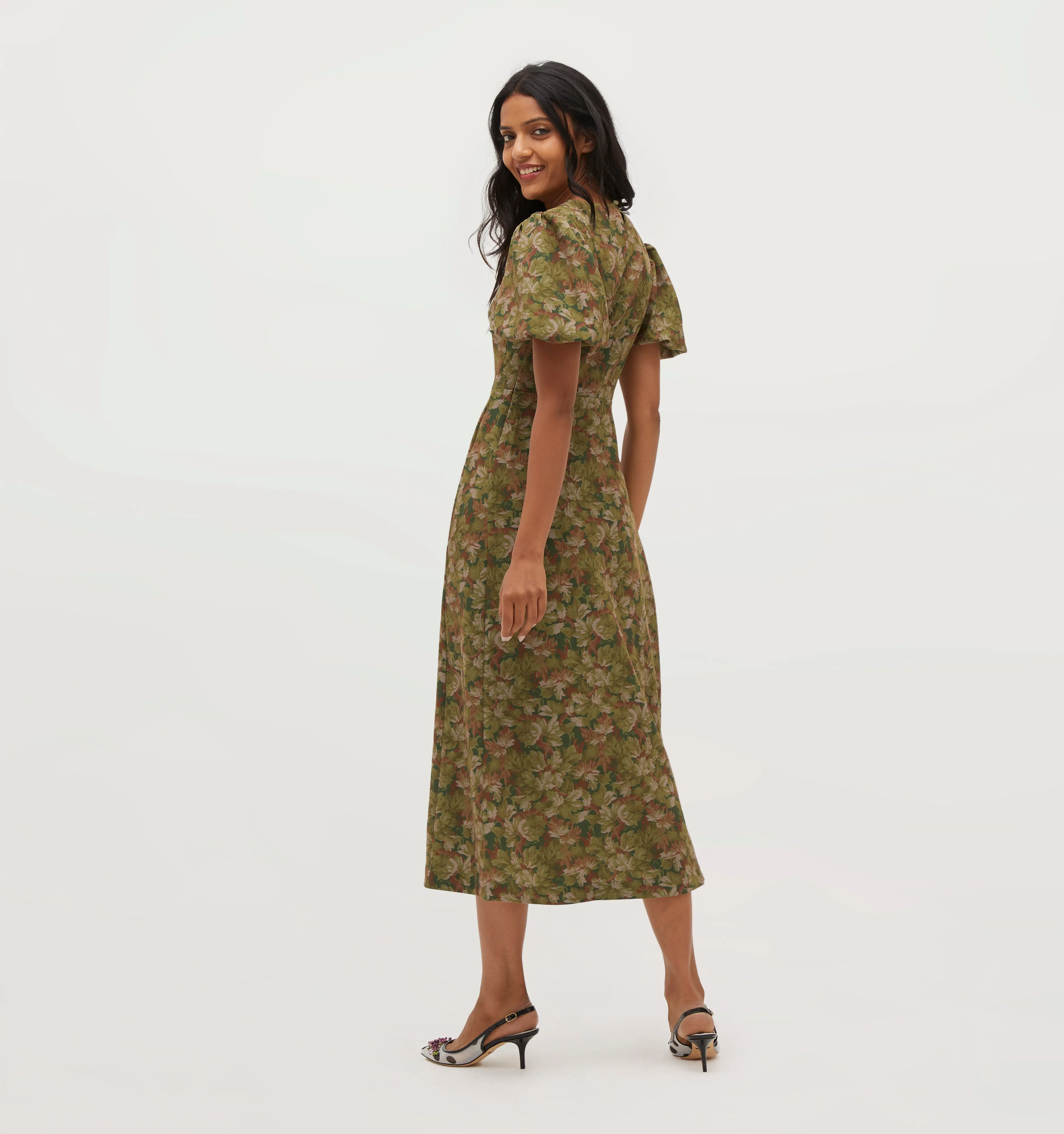 The Constance Dress - Foliage