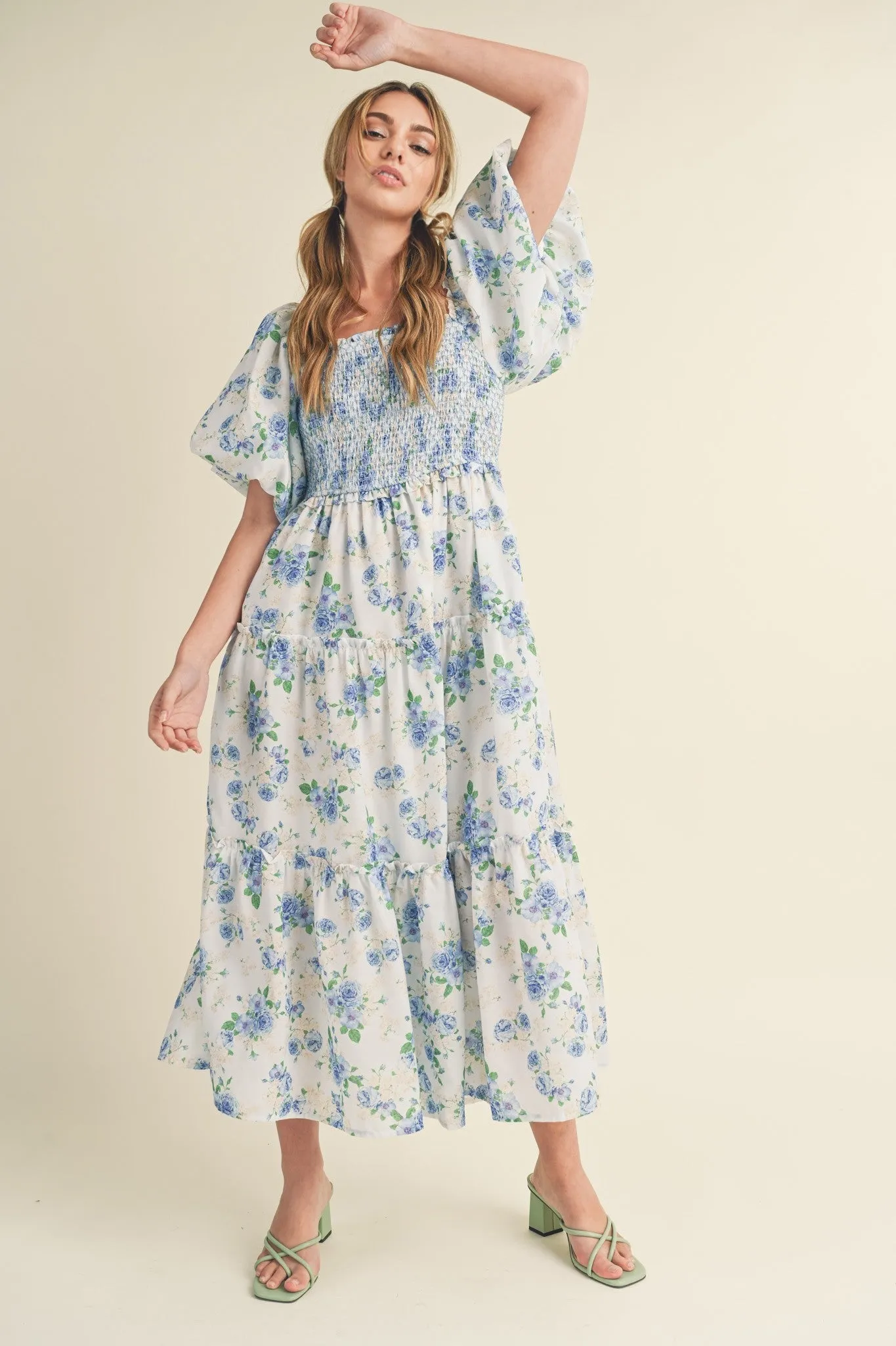 The Emery Floral Dress