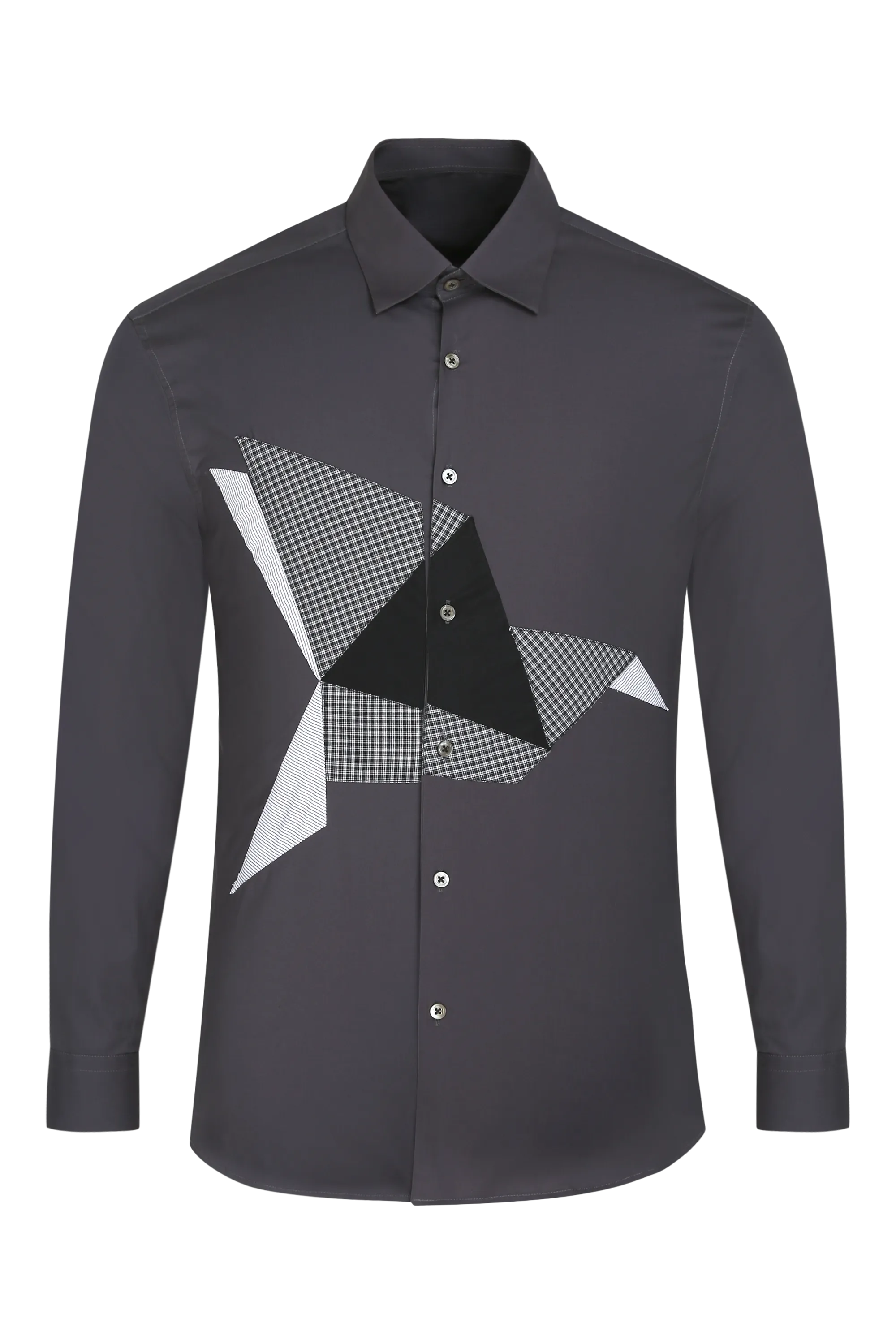 The Fly High Shirt in Charcoal Grey