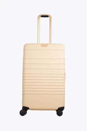 The Medium Check-In Roller in Beige