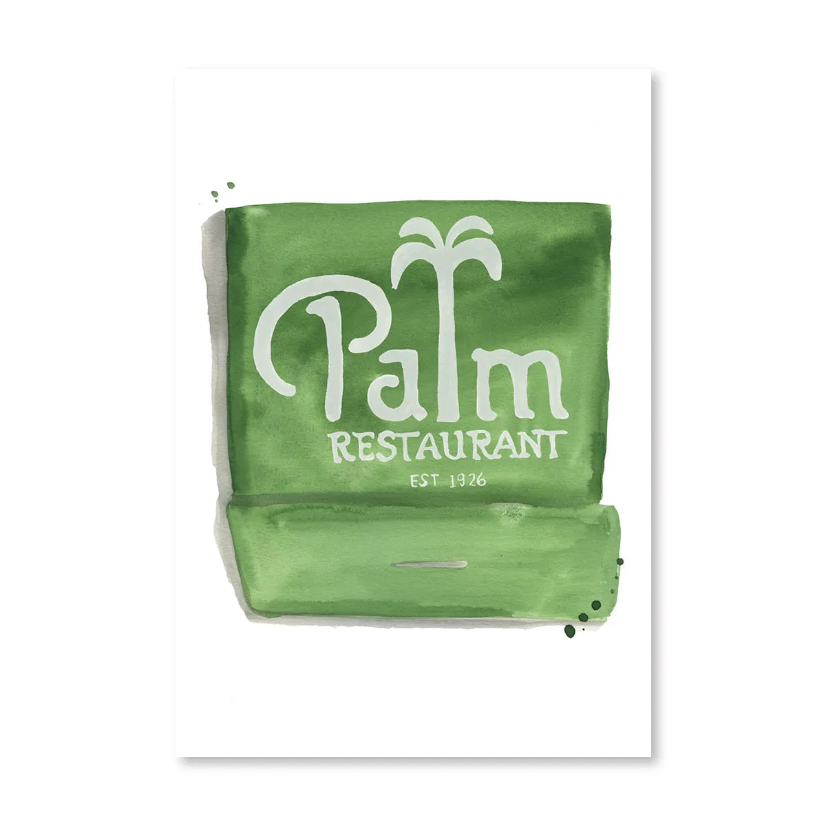 The Palm Matchbook