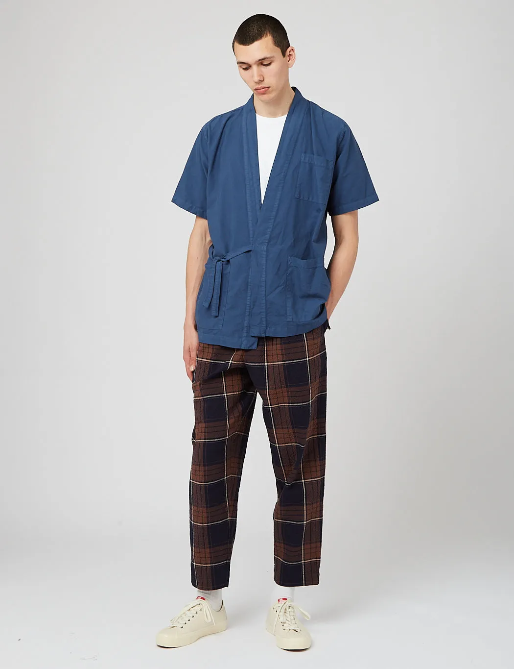 Universal Works Kyoto Shirt - Blue