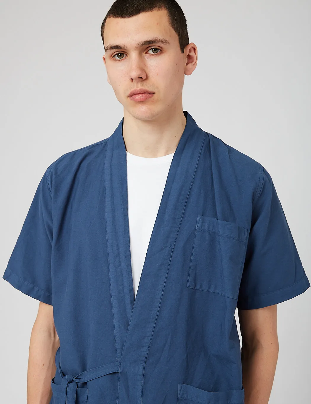 Universal Works Kyoto Shirt - Blue