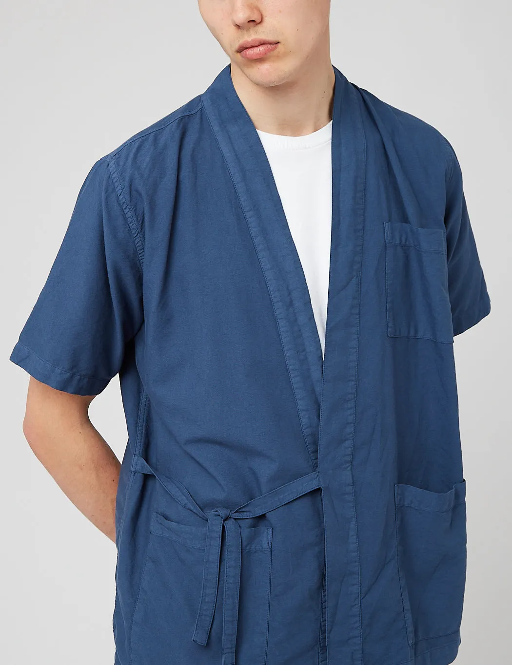 Universal Works Kyoto Shirt - Blue