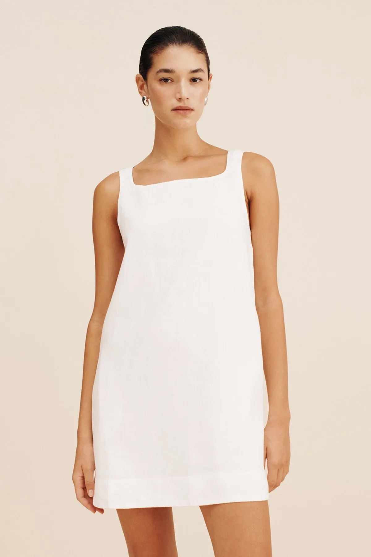 VAL MINI DRESS - IVORY