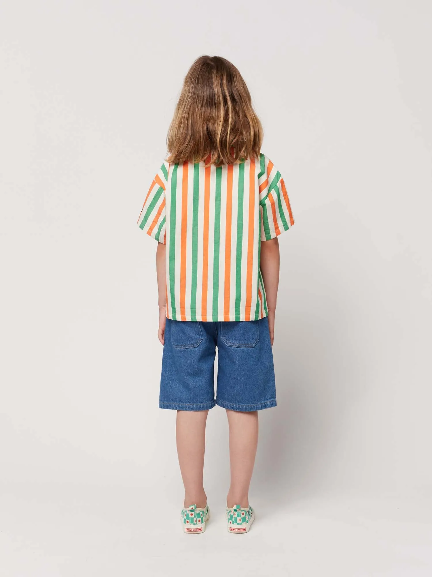 Vertical Stripes Woven Shirt