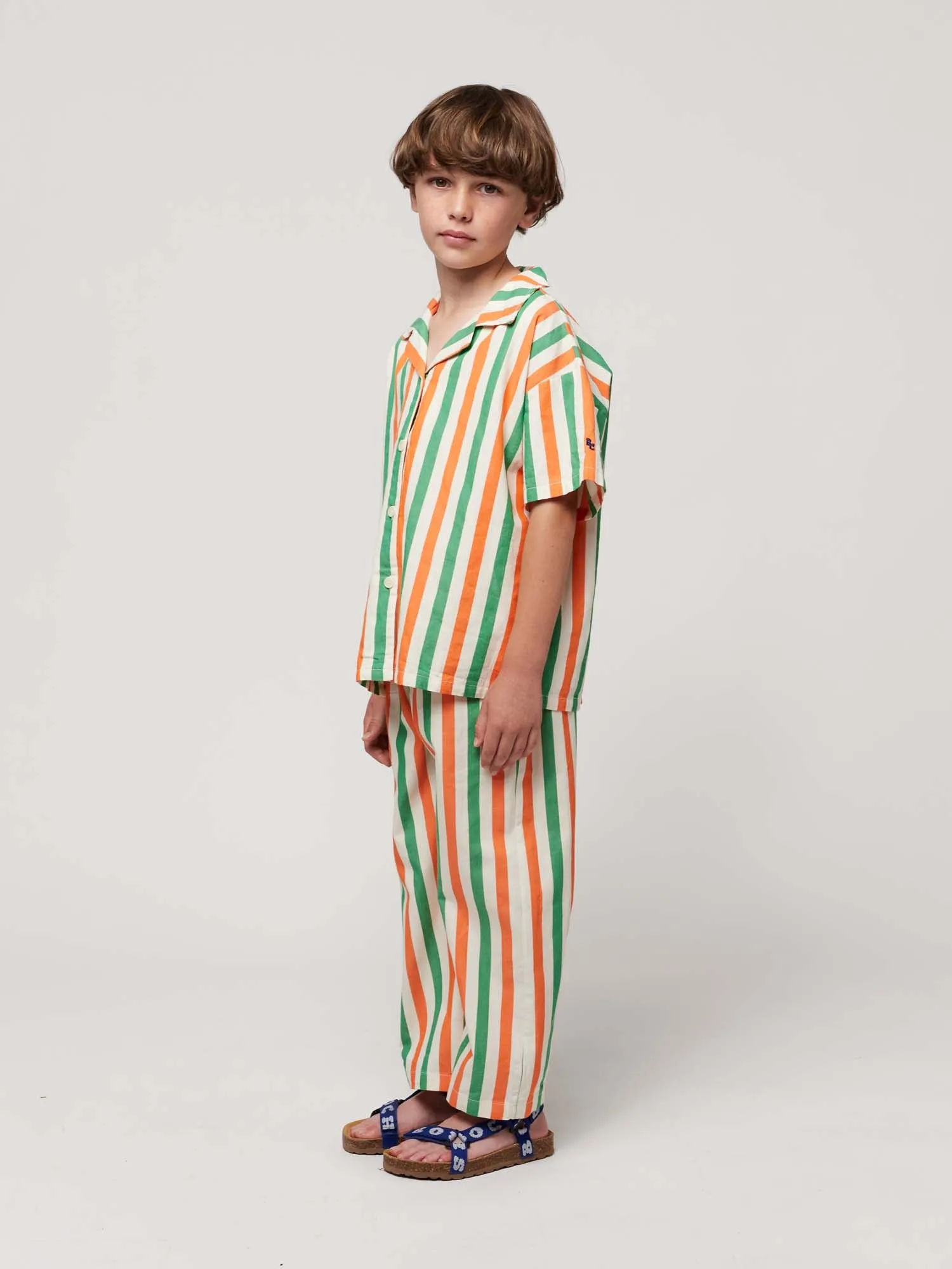 Vertical Stripes Woven Shirt