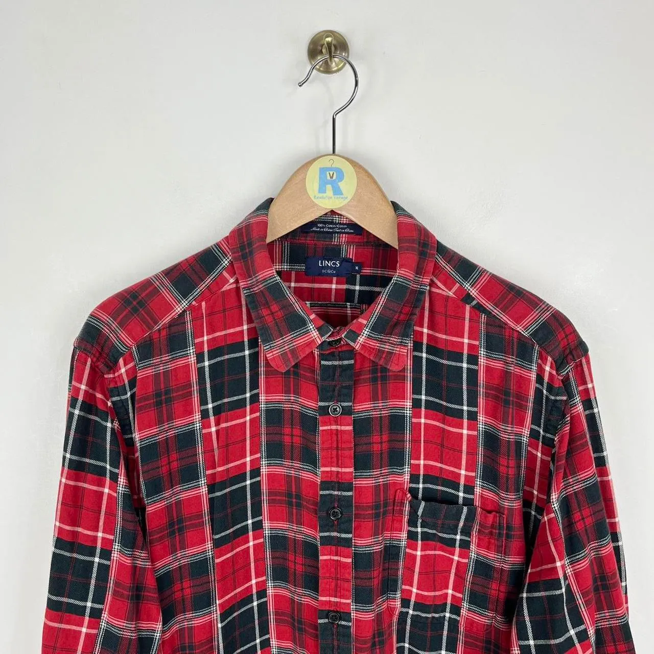 Vintage Flannel Shirt (XL)