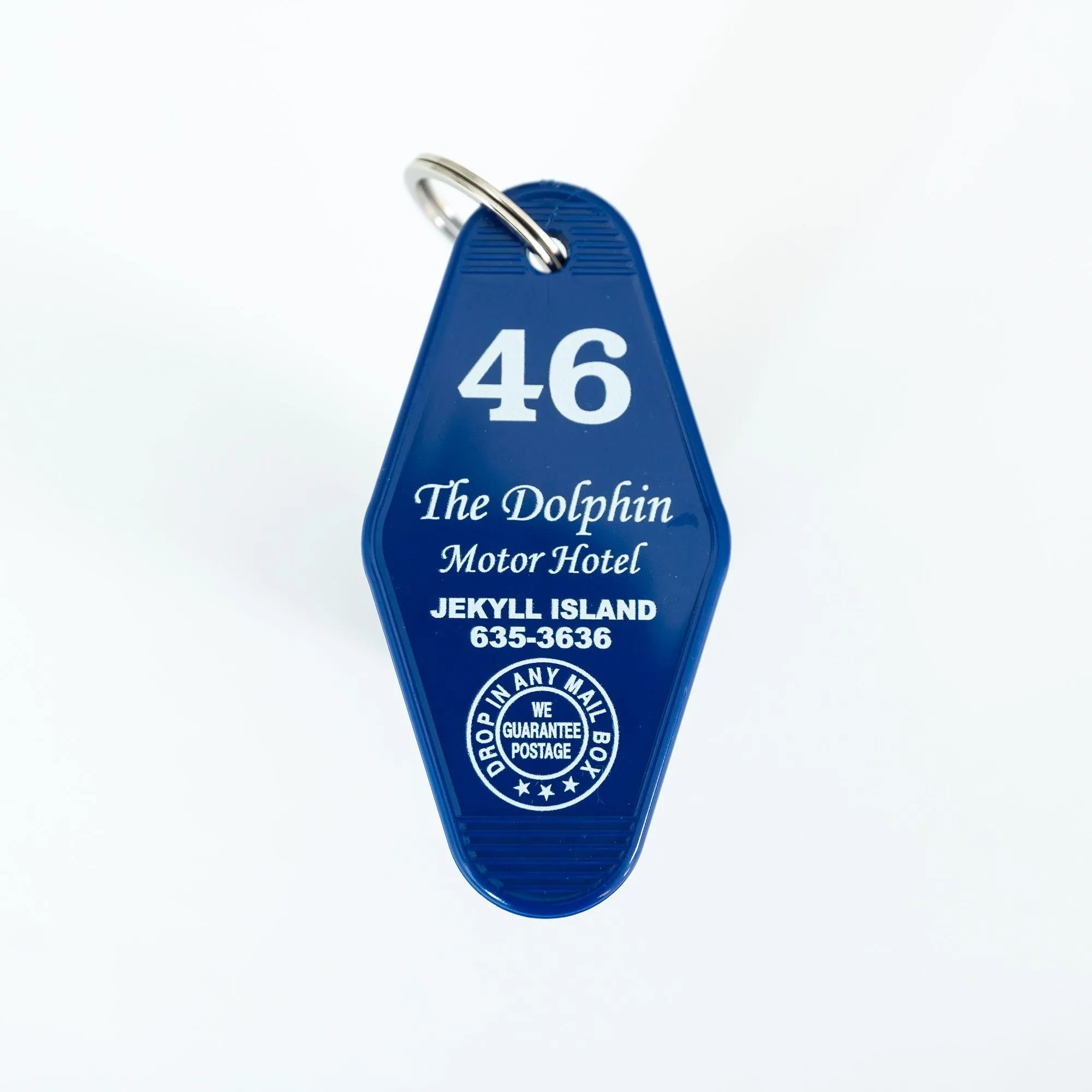 Vintage Hotel Tag Keychain