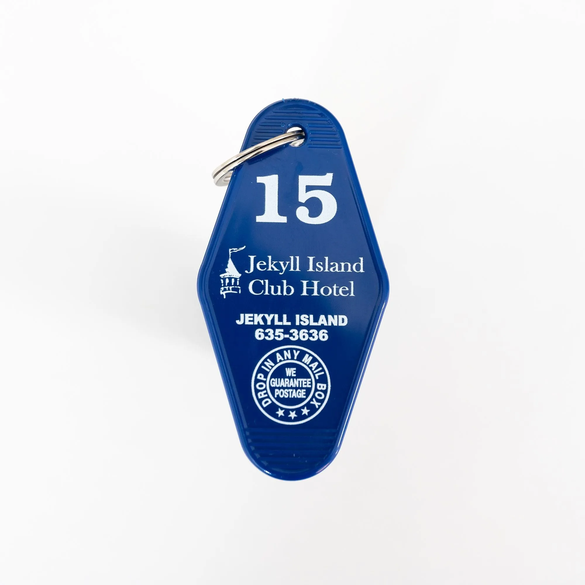 Vintage Hotel Tag Keychain