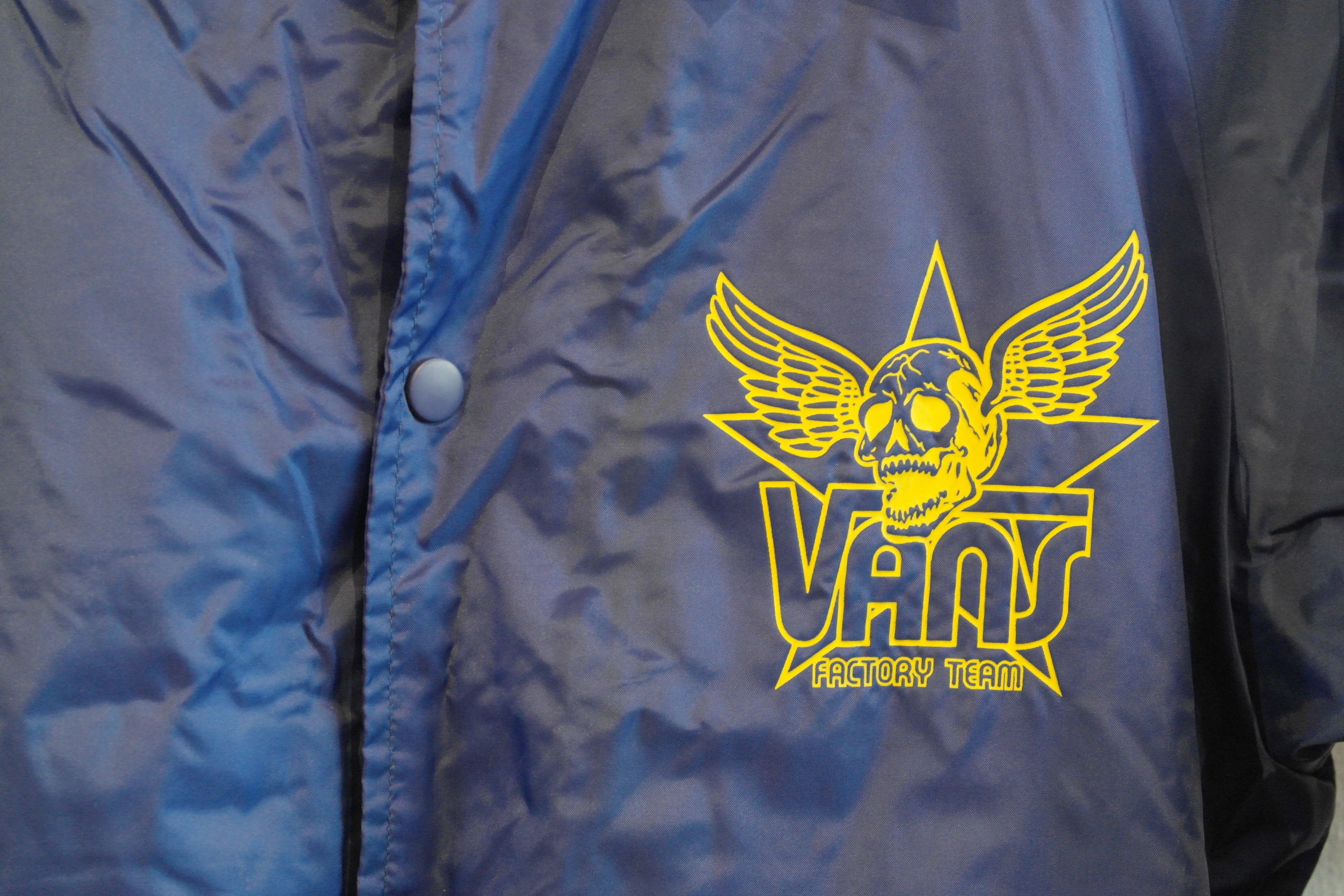 vintage van's factory team coach jacket ~ L?