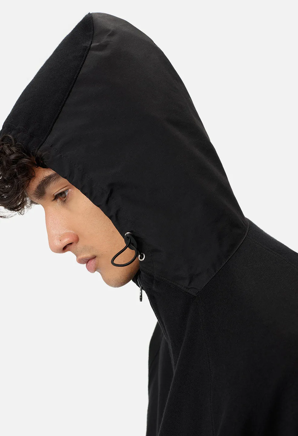 Waterproof Terry Anorak / Black