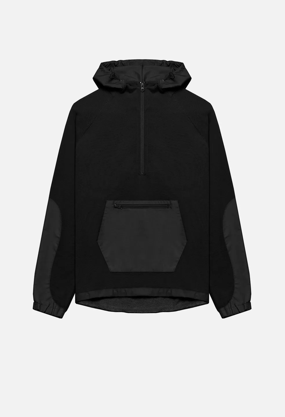 Waterproof Terry Anorak / Black