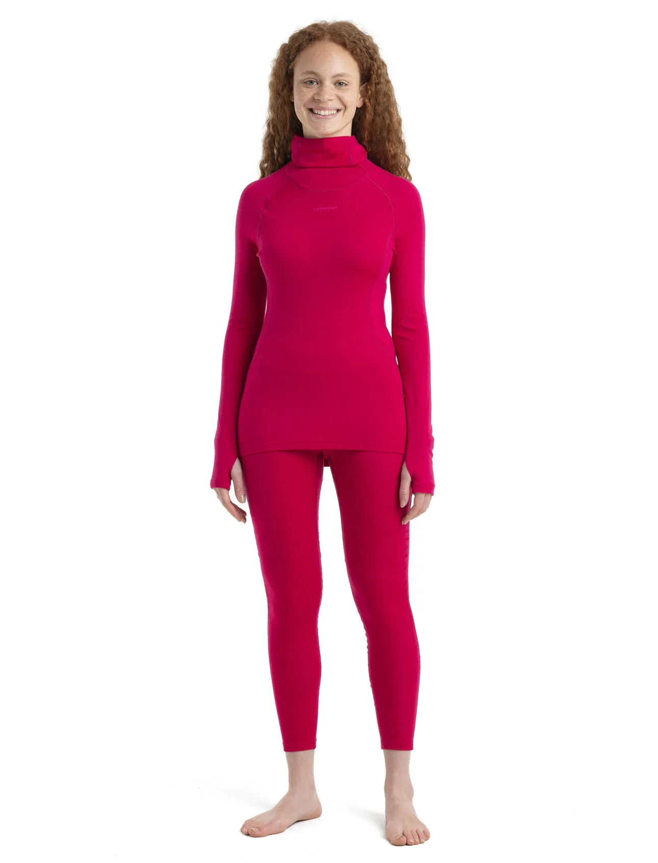 Womens 300 MerinoFine™ LS Roll Neck Thermal Top