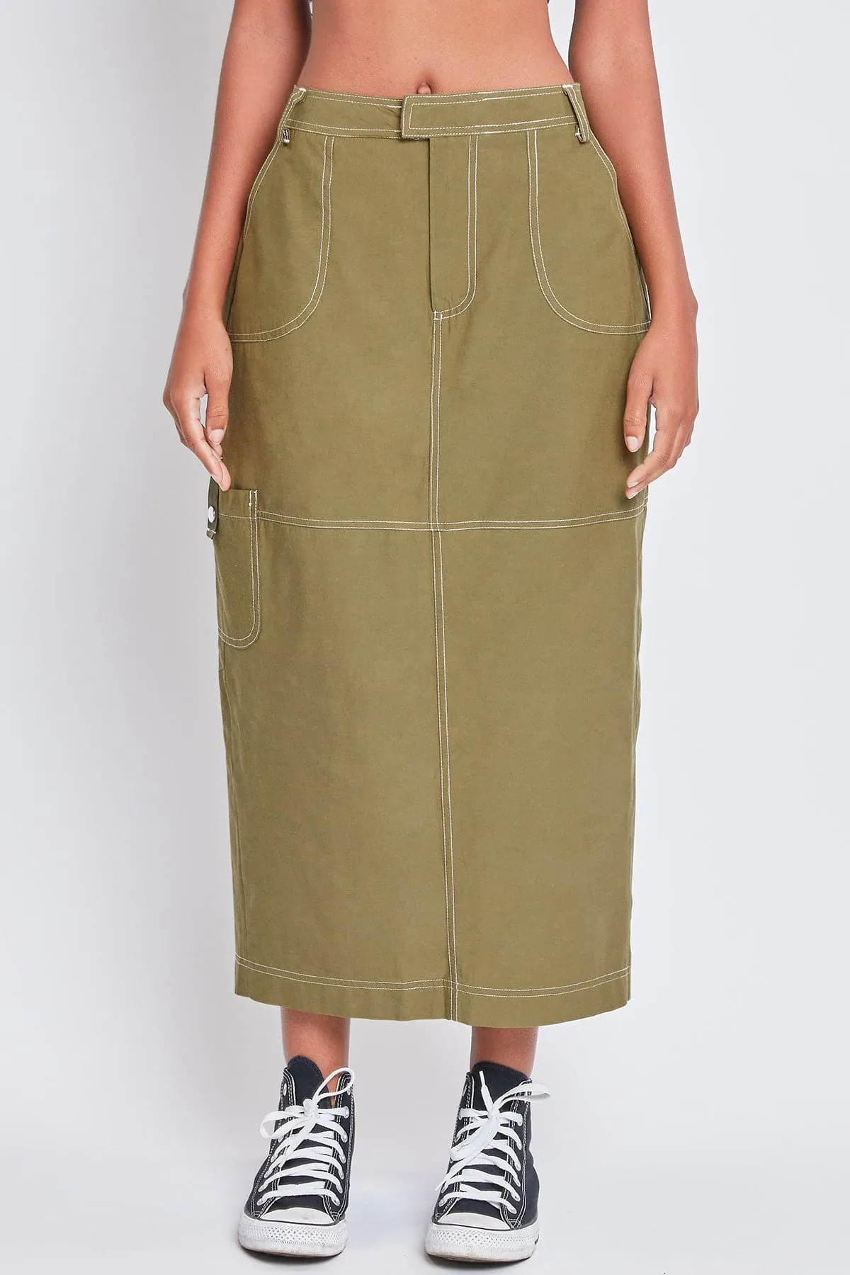 Women's Cargo Maxi Skirt