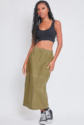 Women's Cargo Maxi Skirt