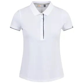 Womens Sia Polo White - SS24